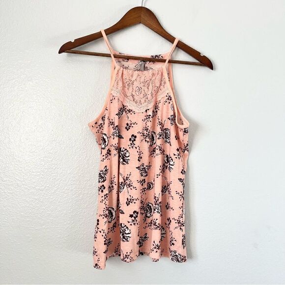 Vanity Floral Tank Top Size S - Picture 1 of 6